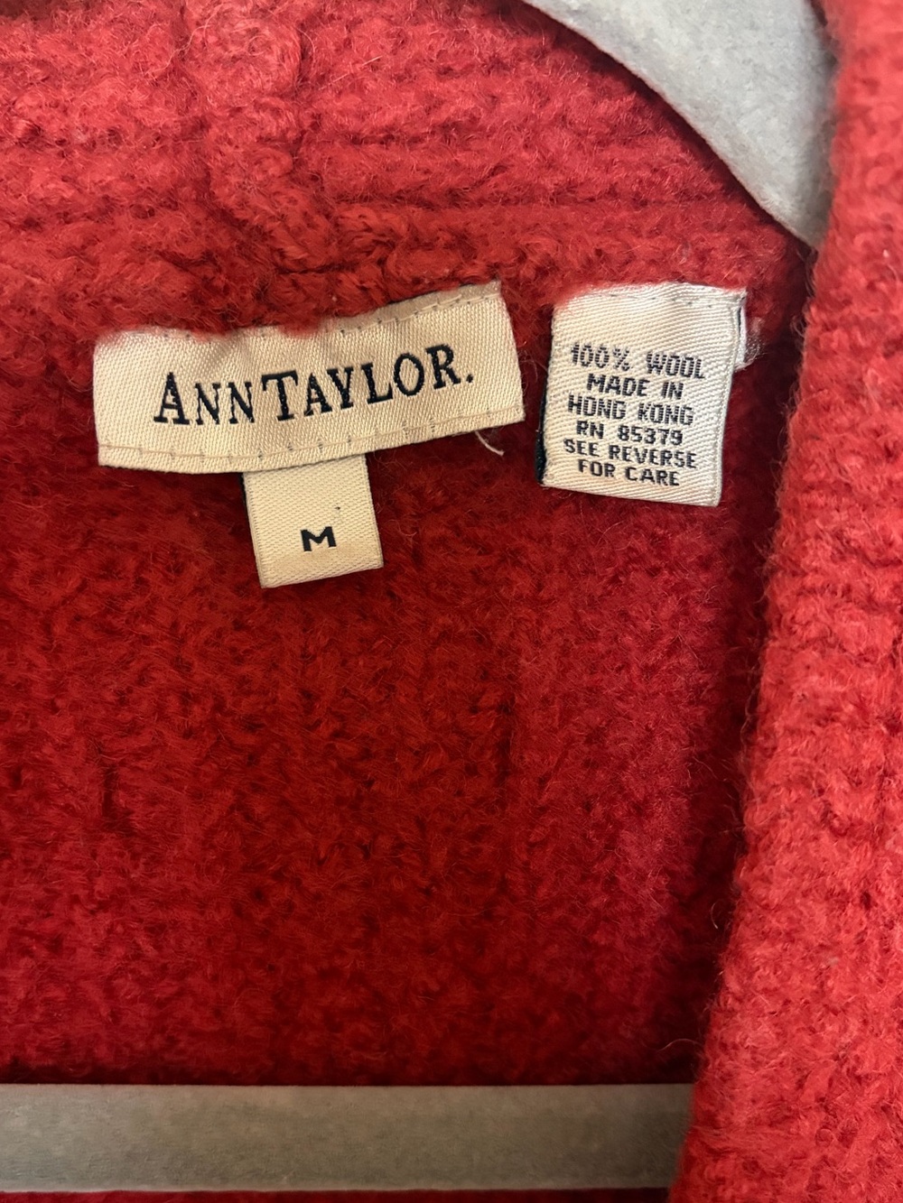 Ann Taylor Vintage Wool Cardigan - Picture 2 of 5